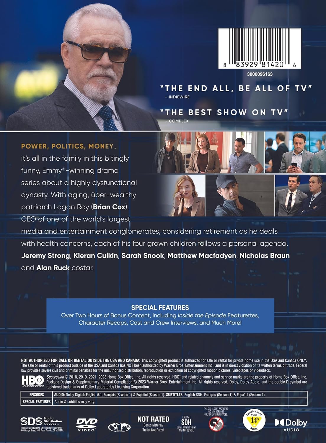 Succession: The Complete Series (DVD)