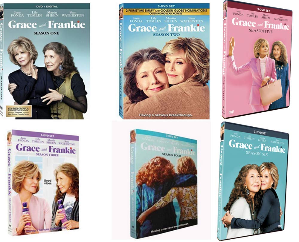 Grace and Frankie: The Complete Series, Seasons 1-6 (DVD, 18-Disc Set)