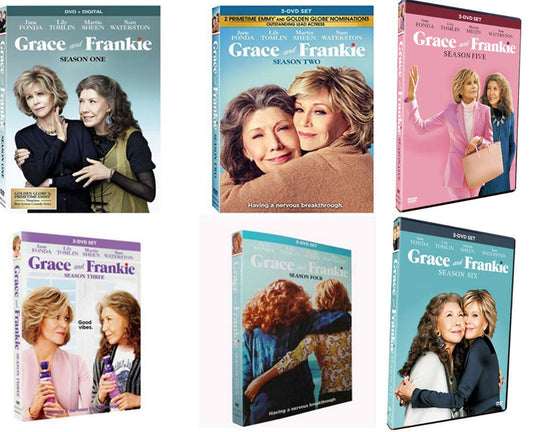 Grace and Frankie: The Complete Series, Seasons 1-6 (DVD, 18-Disc Set)