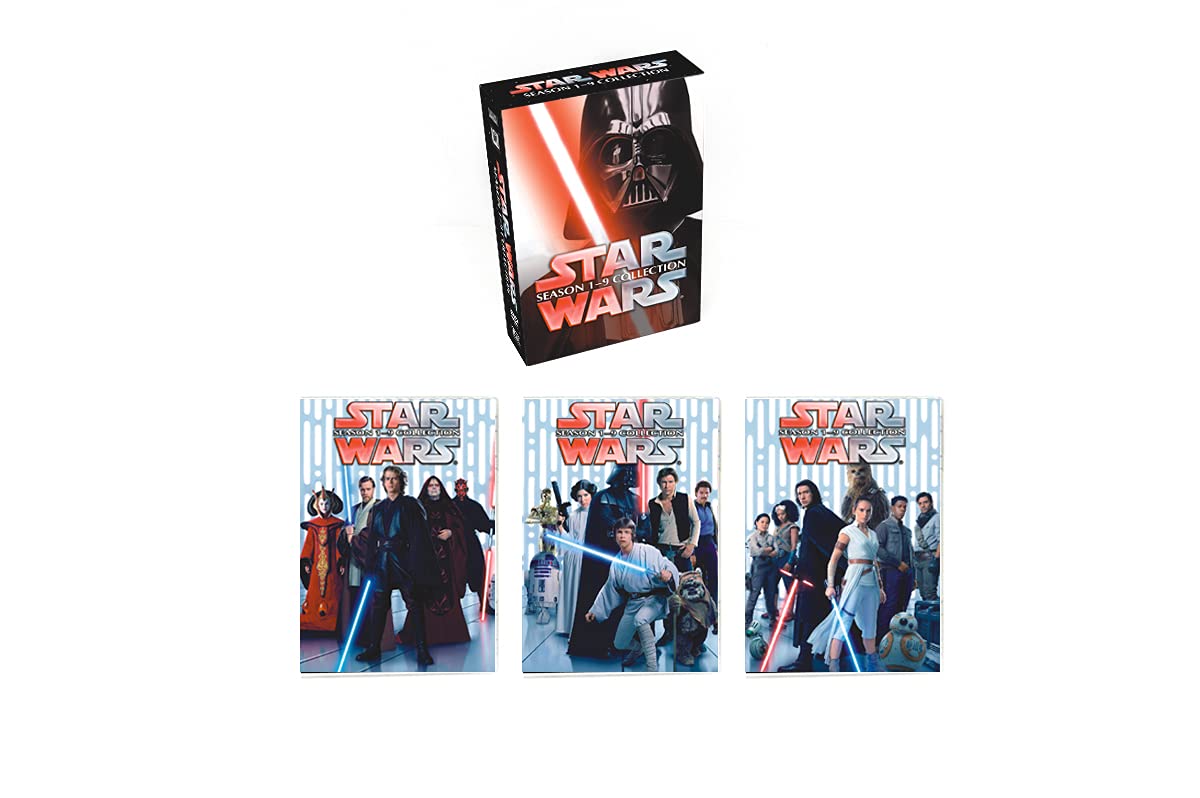 Star Wars - The Complete Saga Episodes Collection 1 - 9 DVD Set