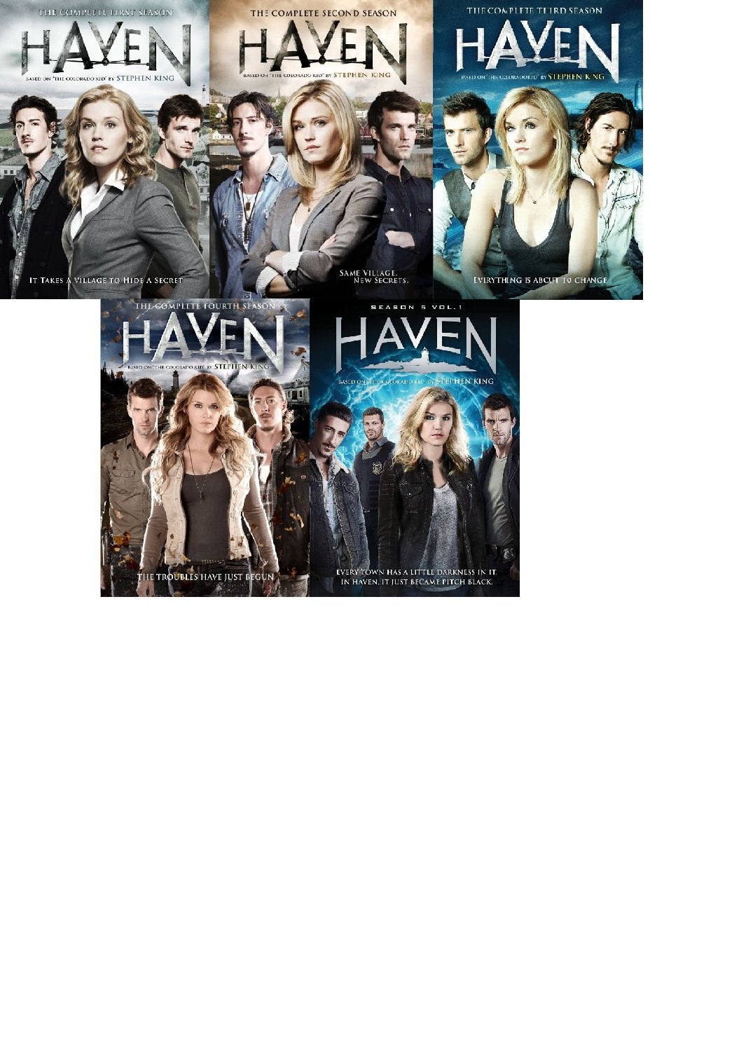 Haven Complete Series Seasons 1-5 Vol 1 Set