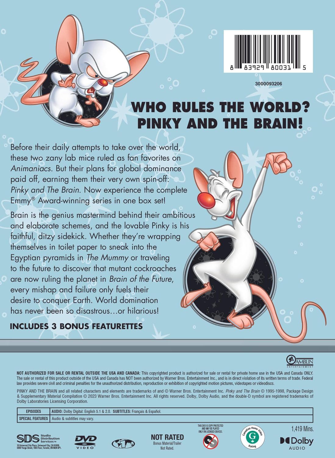 Pinky and the Brain: The Complete Series (DVD)