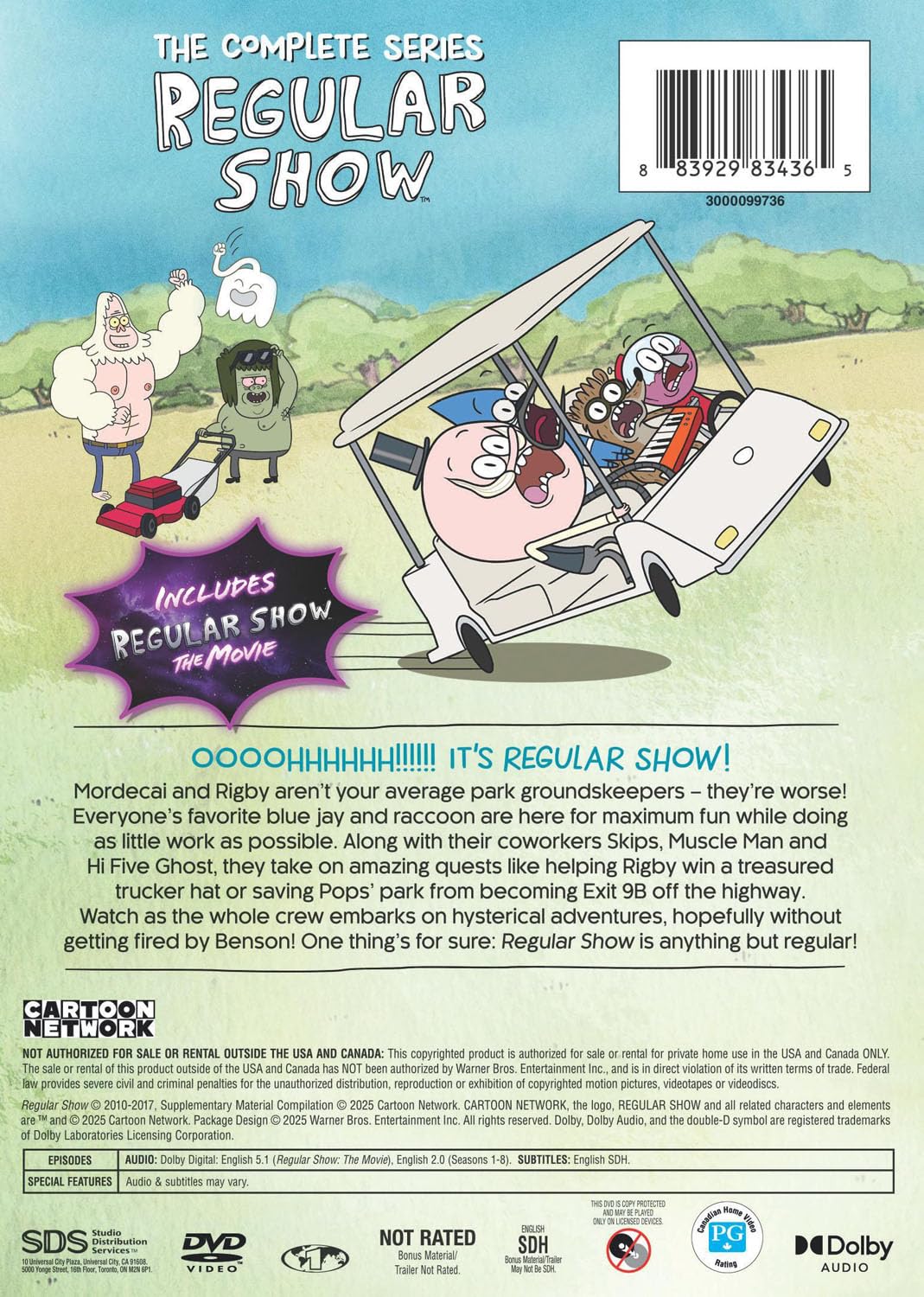 Regular Show: The Complete Series (DVD)