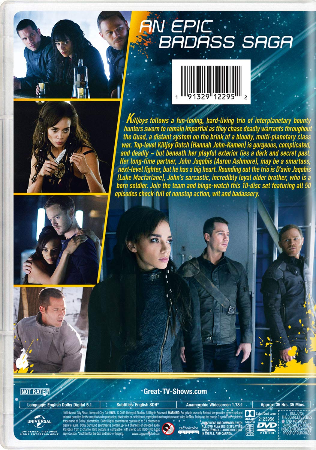 Killjoys: The Complete Series [DVD]
