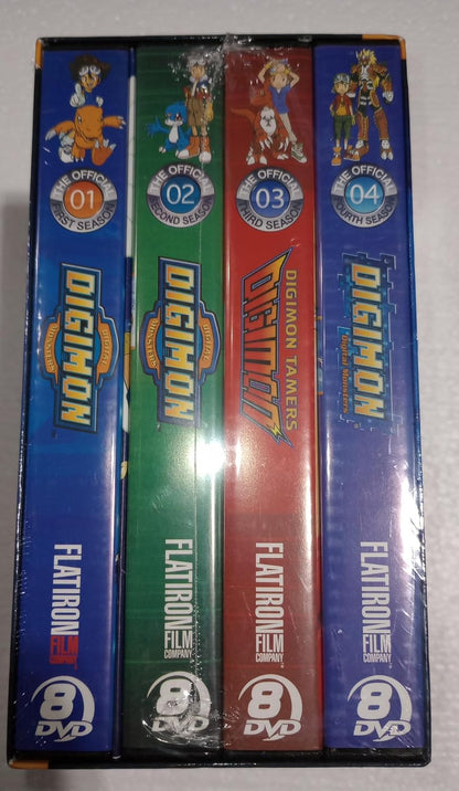 Digimon Complete Series DVD Collection Season 1-4 Box Set