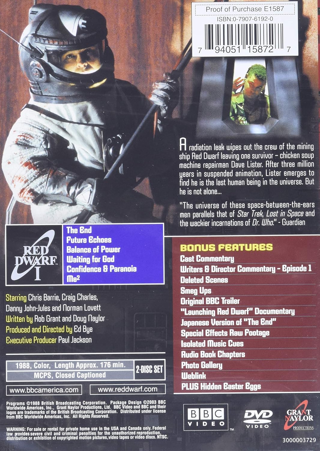 Red Dwarf: Complete Collection (DVD)